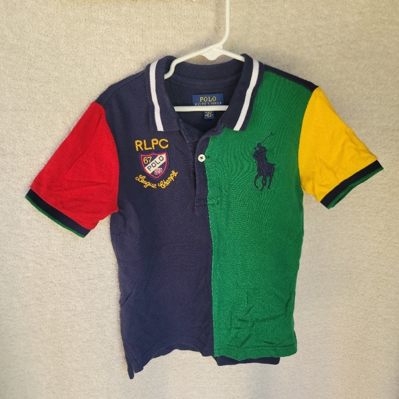 Polo by Ralph Lauren Kids Multicolor Polo Shirt - Picture 1 of 4
